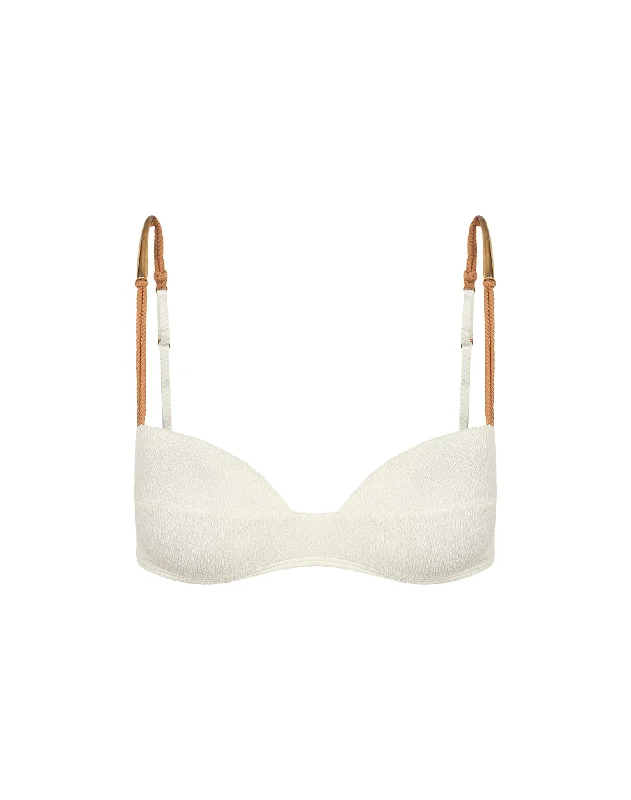 Convertible women swimwear that can be worn in multiple styles for versatilityFirenze Mandy Amelia Top - White Convertible women swimwear that can be worn in multiple styles for versatilityFirenze Mandy Amelia Top - White