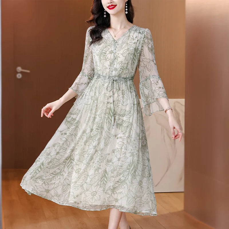 High - Neck Bodysuits for a Modest and Sophisticated LookFloral Tie-Waist Flare Sleeve Midi Dress High - Neck Bodysuits for a Modest and Sophisticated LookFloral Tie-Waist Flare Sleeve Midi Dress