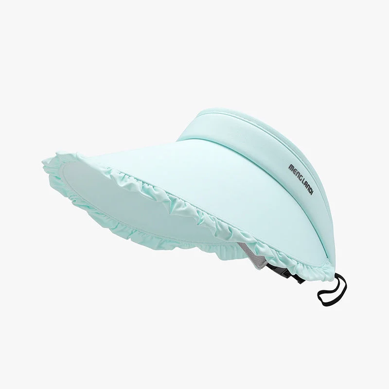 Crop Bodysuits to Pair with High - Waisted BottomsFrill Adjustable Ice Silk Sun Hat