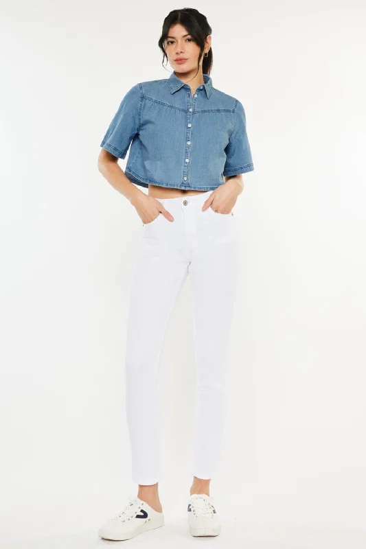 Seamless Bodysuits for a Smooth Underwear LookKancan High Rise Ankle Skinny Jeans