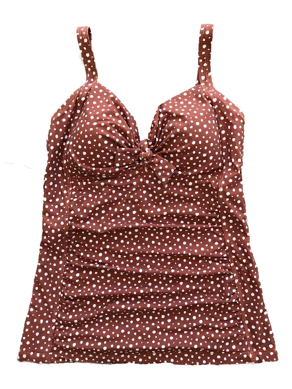 High - performance women swimwear with quick - drying fabric for active swimmersKokomo Cinnamon D-E Ruche Singlet Bikini Top High - performance women swimwear with quick - drying fabric for active swimmersKokomo Cinnamon D-E Ruche Singlet Bikini Top