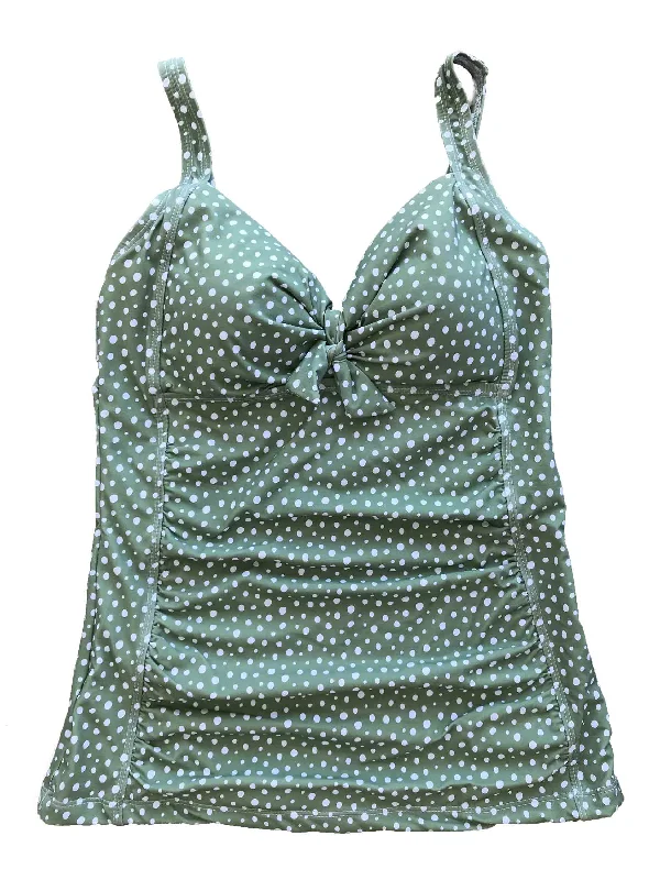 Push - up women swimwear to enhance the bust for a more confident beach lookKokomo Palm D-E Ruche Singlet Bikini Top Push - up women swimwear to enhance the bust for a more confident beach lookKokomo Palm D-E Ruche Singlet Bikini Top
