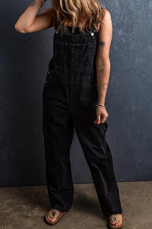 Lace Bodysuits for a Sexy and Elegant Bedroom LookPocketed Straight Denim Overalls