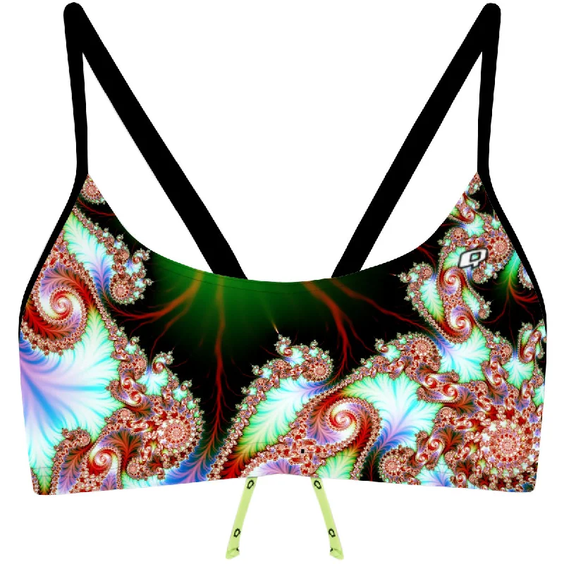 Bikini women swimwear with adjustable straps for a customized fitRhythmic Lightning - Bandeau Bikini Top Bikini women swimwear with adjustable straps for a customized fitRhythmic Lightning - Bandeau Bikini Top
