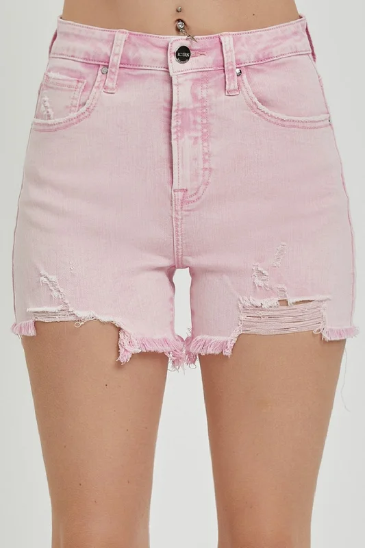 Plus - Size Bodysuits with a Comfortable and Flattering FitRISEN High Rise Distressed Denim Shorts Plus - Size Bodysuits with a Comfortable and Flattering FitRISEN High Rise Distressed Denim Shorts
