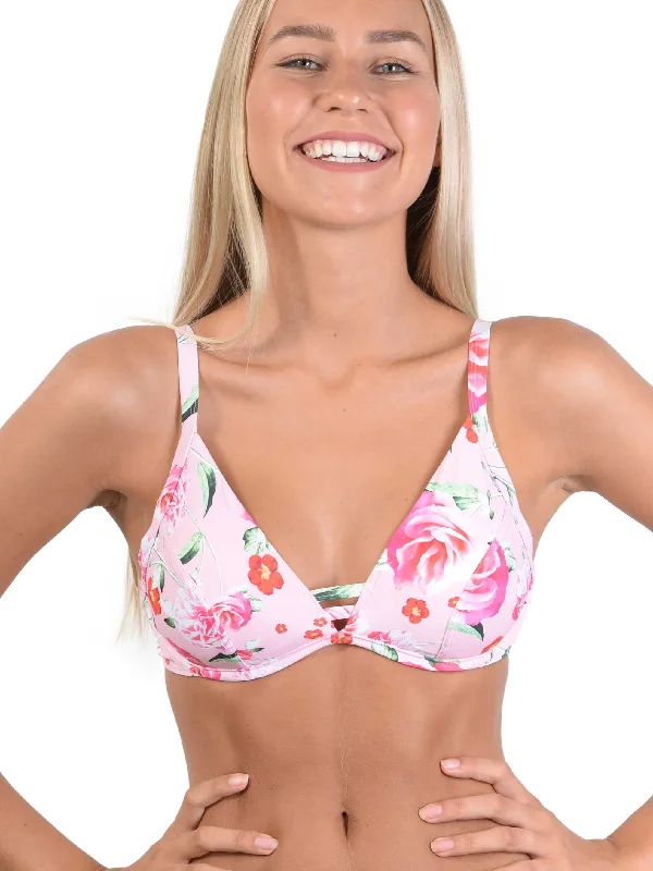 Monokini women swimwear with a unique one - piece - meets - bikini designSummer Romance Blush D-DD Underwire Bralette Bikini Top Monokini women swimwear with a unique one - piece - meets - bikini designSummer Romance Blush D-DD Underwire Bralette Bikini Top