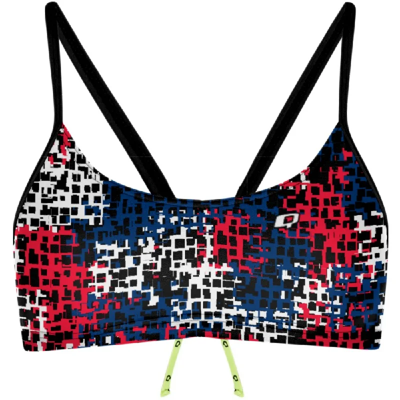 Metallic women swimwear with a shiny finish for a glamorous poolside lookVictorious Bandeau Bikini Top Metallic women swimwear with a shiny finish for a glamorous poolside lookVictorious Bandeau Bikini Top