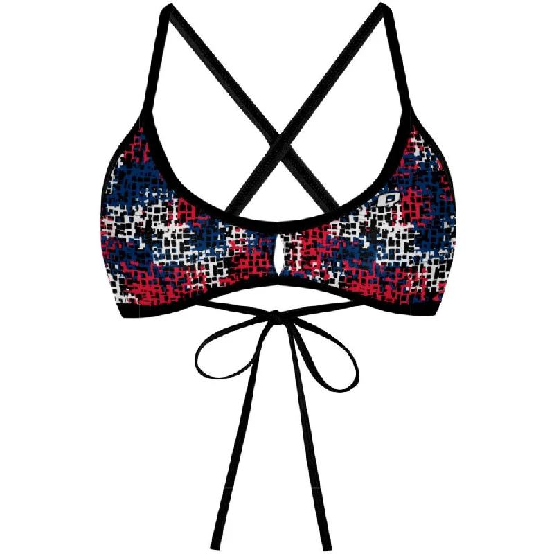 High - waisted women swimwear for a retro and flattering lookVictorious Demi Tieback Bikini Top High - waisted women swimwear for a retro and flattering lookVictorious Demi Tieback Bikini Top